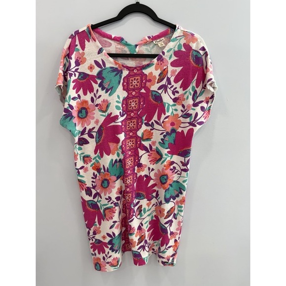 Hatley Dresses & Skirts - Hatley Cotton Linen Dress Small Relaxed Fit Casual Coastal Cottagecore Style
